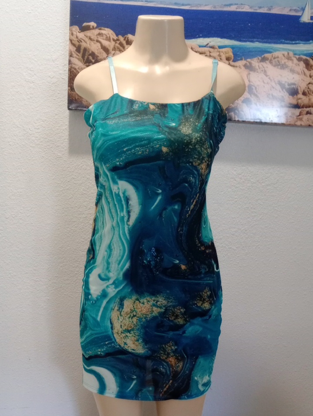 Love, Highlight Teal Top - XL